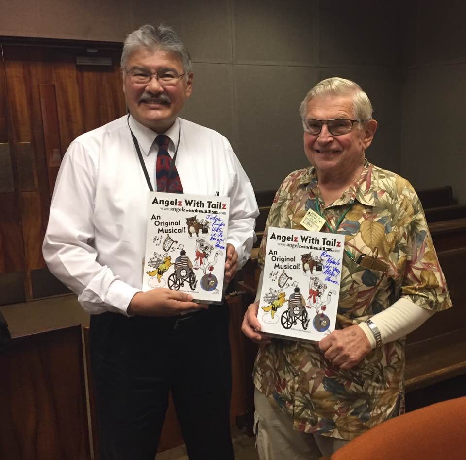 Judge Kubo and Ron Stebbins